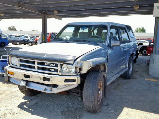 JT3VN66W7J0026039 - 1988 TOYOTA 4RUNNER VN BLUE photo 2