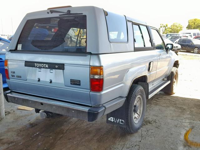 JT3VN66W7J0026039 - 1988 TOYOTA 4RUNNER VN BLUE photo 4