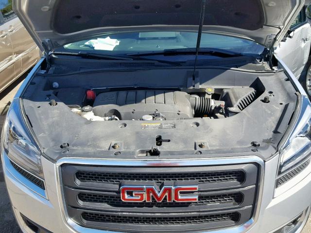 1GKKRPKD2EJ359606 - 2014 GMC ACADIA SLE SILVER photo 7