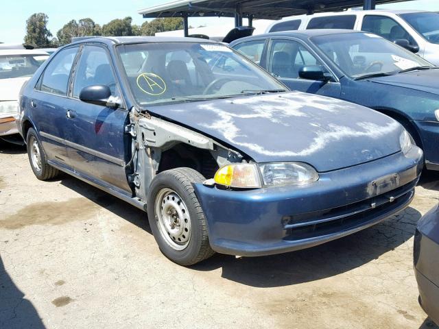 1HGEG8549RL028386 - 1994 HONDA CIVIC DX BLUE photo 1