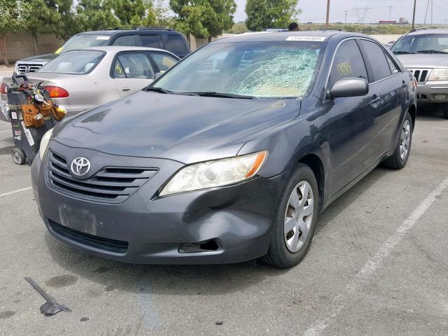 4T1BE46K07U186664 - 2007 TOYOTA CAMRY NEW CHARCOAL photo 2