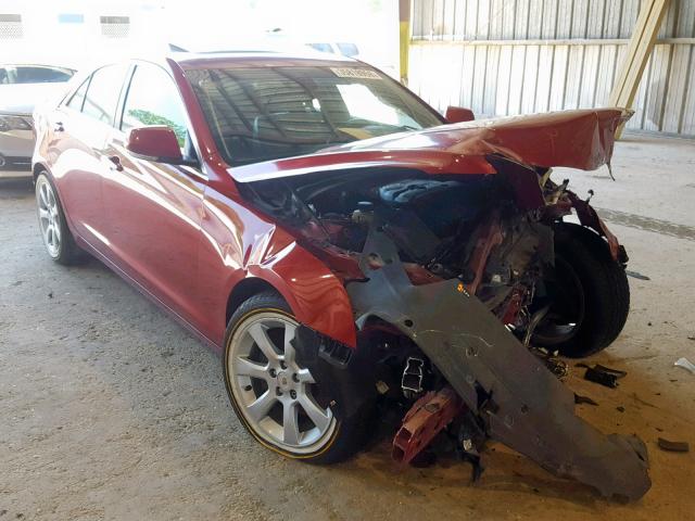 1G6AC5SX0D0151996 - 2013 CADILLAC ATS PERFOR RED photo 1