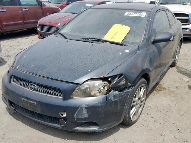 JTKDE177850047871 - 2005 TOYOTA SCION TC ნაცრისფერი ფოტო 2