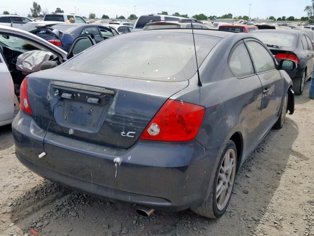 JTKDE177850047871 - 2005 TOYOTA SCION TC ნაცრისფერი ფოტო 4