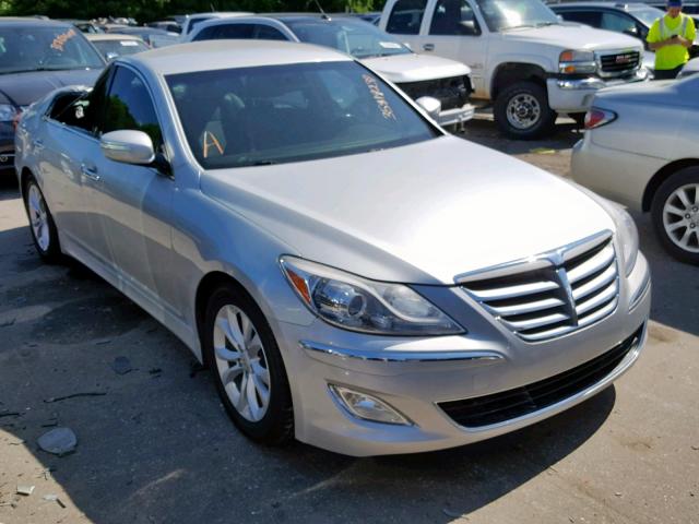 KMHGC4DD2DU254698 - 2013 HYUNDAI GENESIS 3. SILVER photo 1