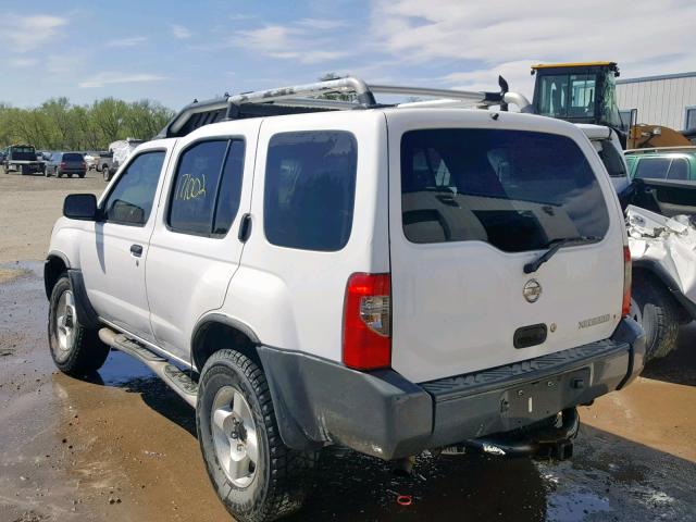 5N1ED28Y53C631826 - 2003 NISSAN XTERRA XE WHITE photo 3