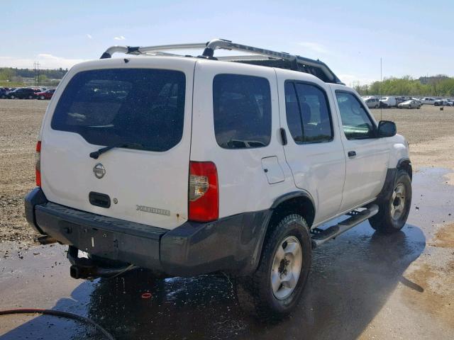 5N1ED28Y53C631826 - 2003 NISSAN XTERRA XE WHITE photo 4