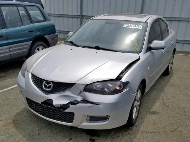 JM1BK32F071712325 - 2007 MAZDA 3 I BLACK photo 2