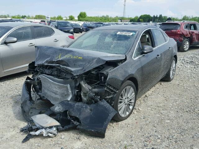 1G4PS5SKXF4187720 - 2015 BUICK VERANO GREEN photo 2