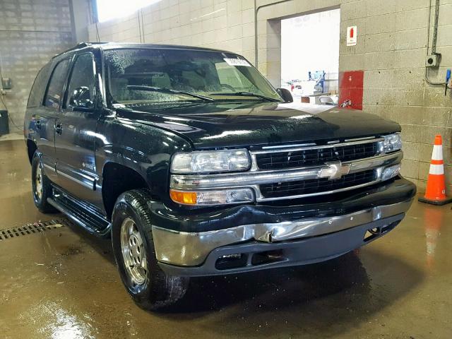 1GNEK13T6YJ168525 - 2000 CHEVROLET TAHOE K150 BLACK photo 1