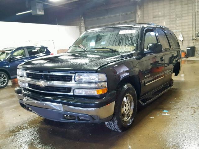 1GNEK13T6YJ168525 - 2000 CHEVROLET TAHOE K150 BLACK photo 2