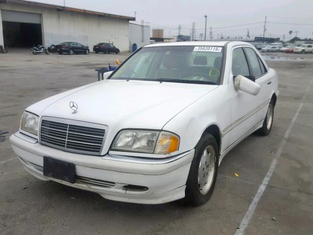 WDBHA29G3XA788500 - 1999 MERCEDES-BENZ C 280 WHITE photo 2