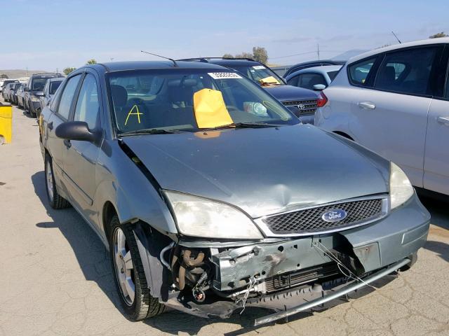 1FAFP34N95W216016 - 2005 FORD FOCUS ZX4 GREEN photo 1