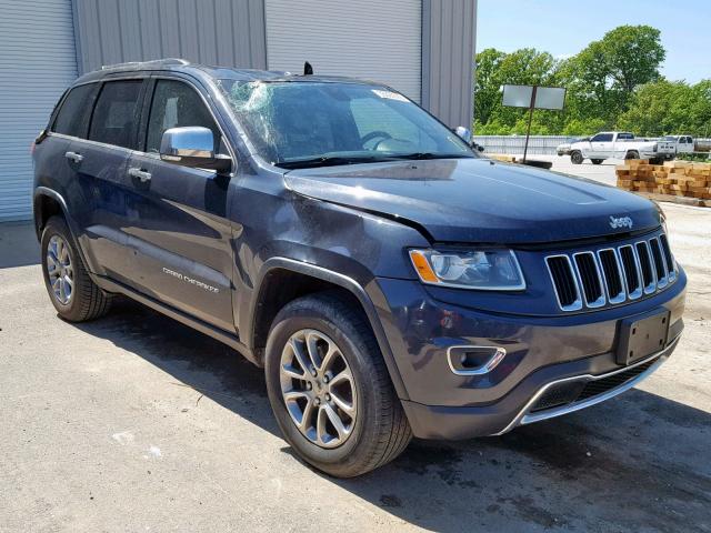 1C4RJFBG6EC557924 - 2014 JEEP GRAND CHER GRAY photo 1