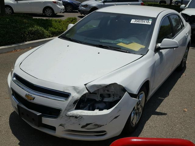 1G1ZC5EB3AF138810 - 2010 CHEVROLET MALIBU 1LT 白色 照片 2