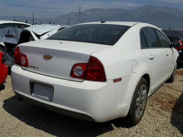 1G1ZC5EB3AF138810 - 2010 CHEVROLET MALIBU 1LT 白色 照片 4