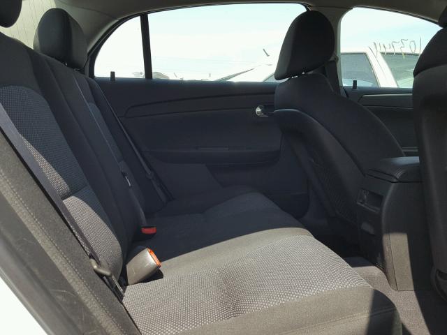 1G1ZC5EB3AF138810 - 2010 CHEVROLET MALIBU 1LT 白色 照片 6