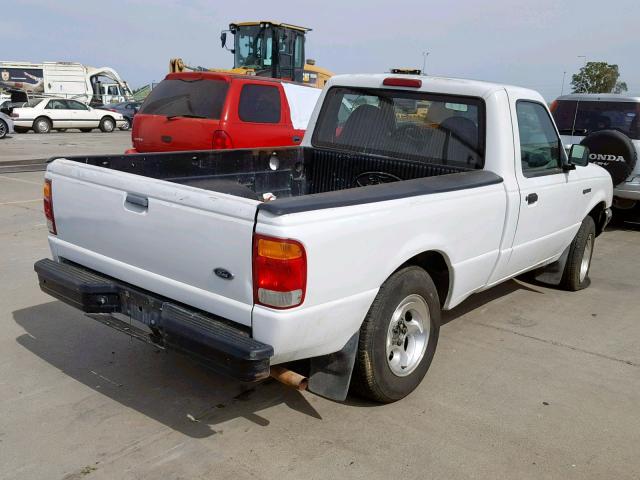 1FTYR10C5XUA63350 - 1999 FORD RANGER WHITE photo 4