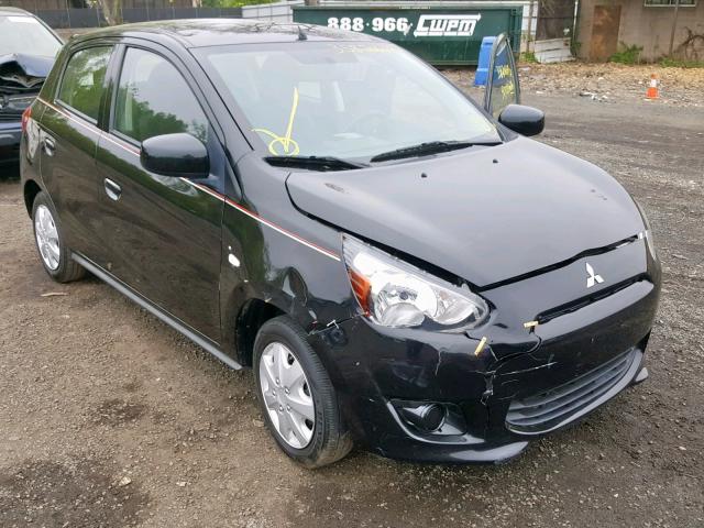 ML32A3HJ2EH016541 - 2014 MITSUBISHI MIRAGE DE BLACK photo 1