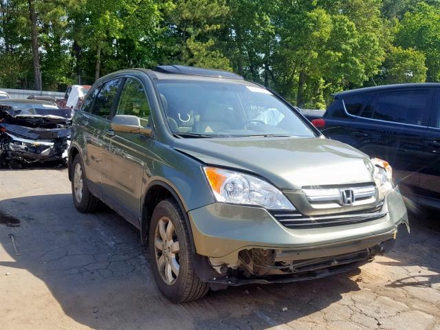 5J6RE38758L006330 - 2008 HONDA CR-V EXL GREEN photo 1