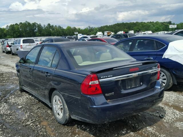 1G1ZS58F67F187445 - 2007 CHEVROLET MALIBU LS BLUE photo 3
