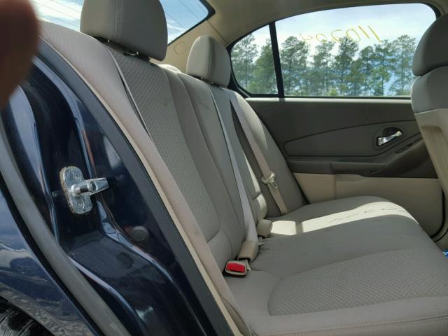 1G1ZS58F67F187445 - 2007 CHEVROLET MALIBU LS BLUE photo 6