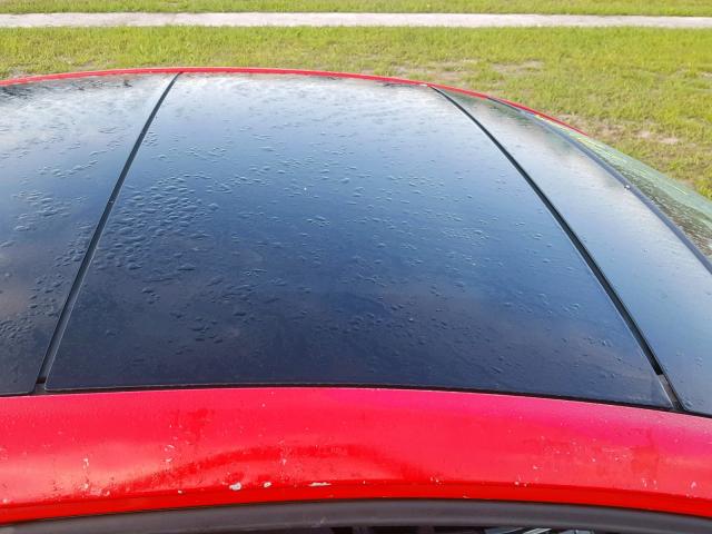 JTKDE177750058988 - 2005 TOYOTA SCION TC RED photo 9