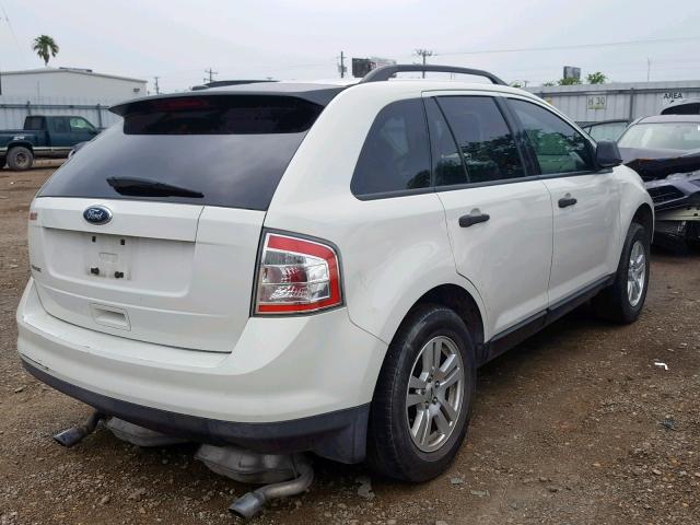 2FMDK36C79BB00103 - 2009 FORD EDGE SE WHITE photo 4