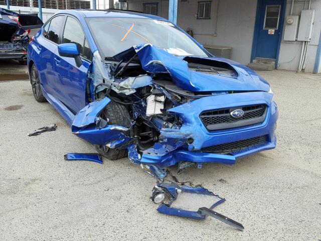 JF1VA1D67F9813319 - 2015 SUBARU WRX PREMIU BLUE photo 1