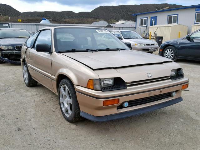 JHMAF5336FS022506 - 1985 HONDA CIVIC 1500 GOLD photo 1