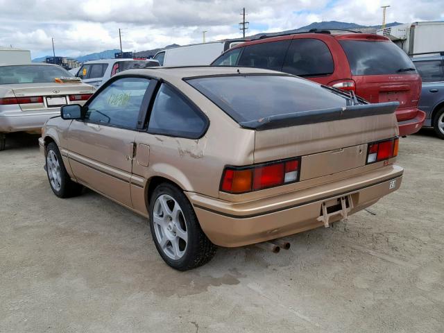 JHMAF5336FS022506 - 1985 HONDA CIVIC 1500 GOLD photo 3