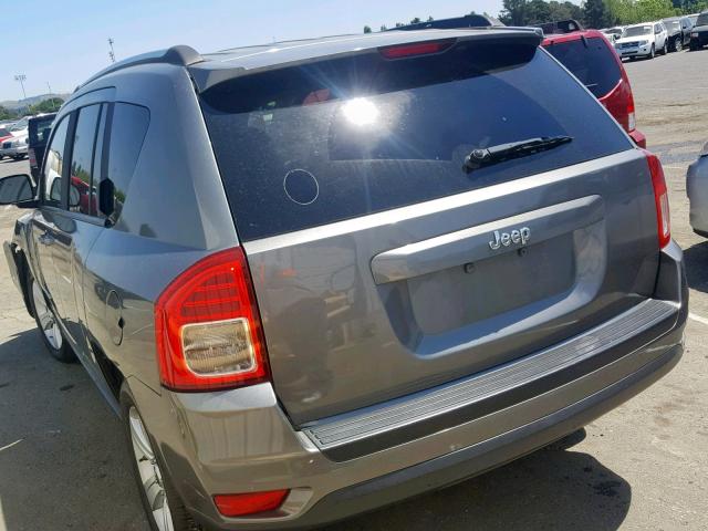 1J4NT1FB9BD248927 - 2011 JEEP COMPASS SP Сұр фото 3