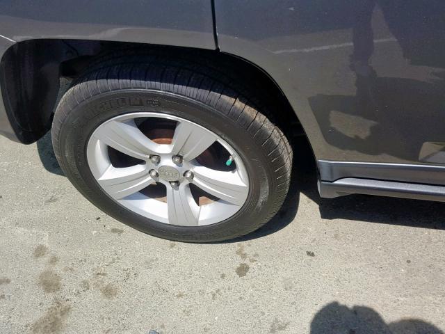 1J4NT1FB9BD248927 - 2011 JEEP COMPASS SP Сұр фото 9