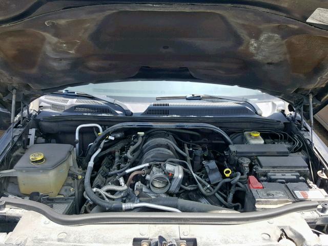 1J8HG68257C621761 - 2007 JEEP COMMANDER BLACK photo 7