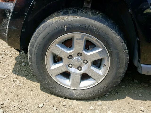 1J8HG68257C621761 - 2007 JEEP COMMANDER BLACK photo 9