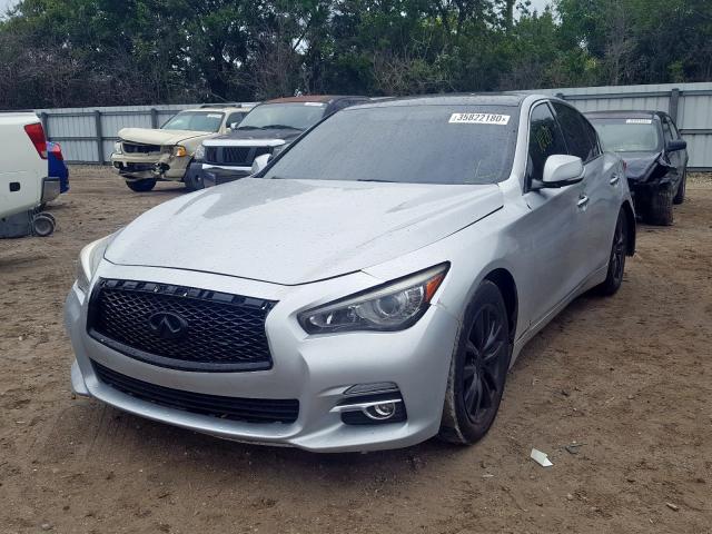 JN1BV7AP2FM334338 - 2015 INFINITI Q50 BASE  photo 2