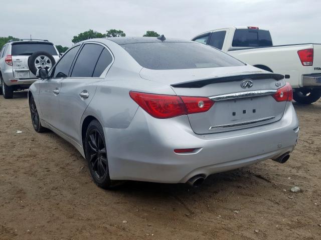 JN1BV7AP2FM334338 - 2015 INFINITI Q50 BASE  photo 3