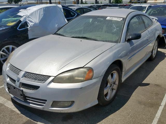 4B3AG52H93E179680 - 2003 DODGE STRATUS R/ SILVER photo 2