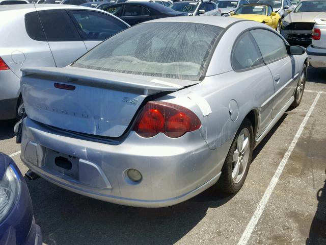 4B3AG52H93E179680 - 2003 DODGE STRATUS R/ SILVER photo 4