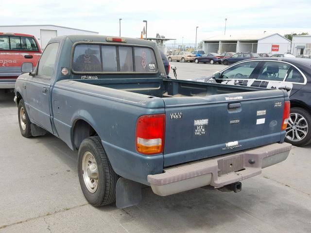 1FTCR10A3STA13814 - 1995 FORD RANGER GREEN photo 3