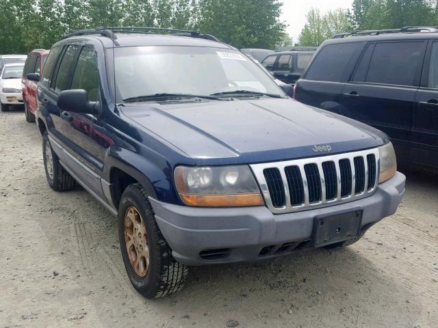 1J4G248S0YC357267 - 2000 JEEP GRAND CHER BLUE photo 1