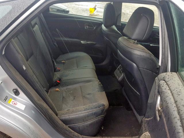 4T1BK1EB4JU285679 - 2018 TOYOTA AVALON XLE SILVER photo 6
