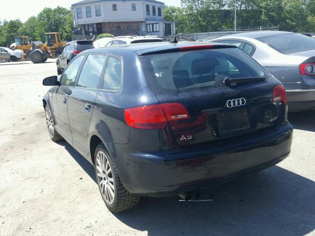 WAUNF78P78A129094 - 2008 AUDI A3 2.0 PRE BLACK photo 3