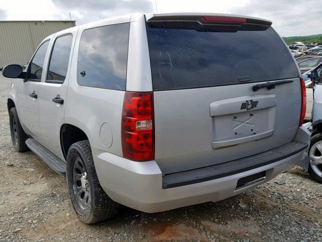 1GNMCAE07AR222112 - 2010 CHEVROLET TAHOE C150 SILVER photo 3