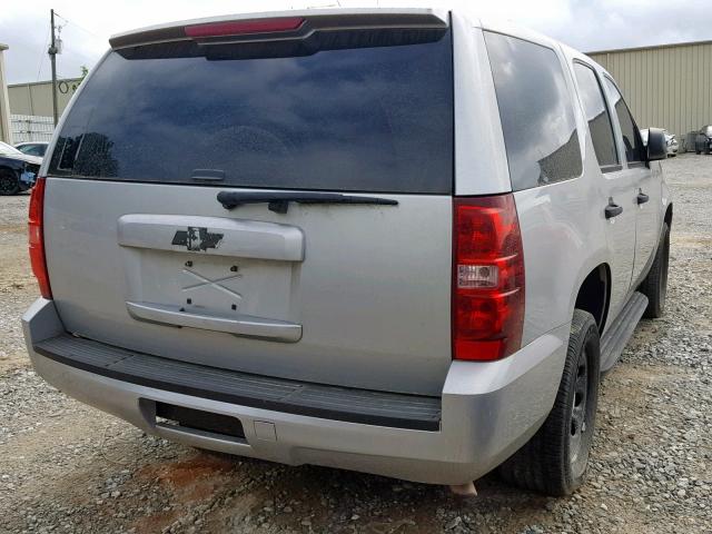 1GNMCAE07AR222112 - 2010 CHEVROLET TAHOE C150 SILVER photo 4