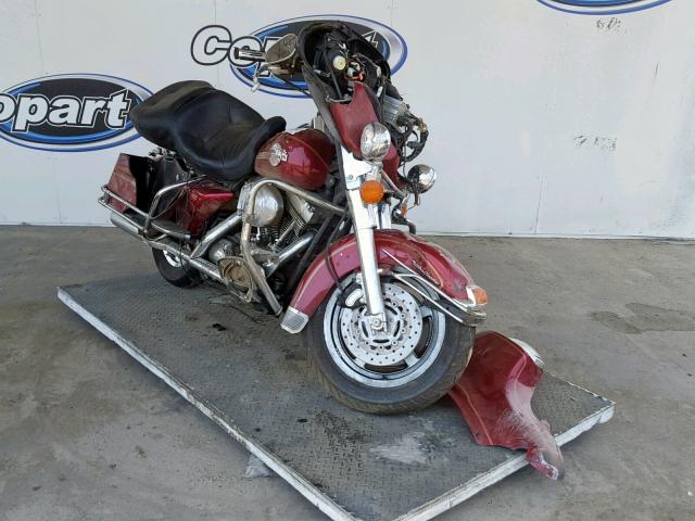 1HD1FCW305Y636818 - 2005 HARLEY-DAVIDSON FLHTCUI BURGUNDY photo 1