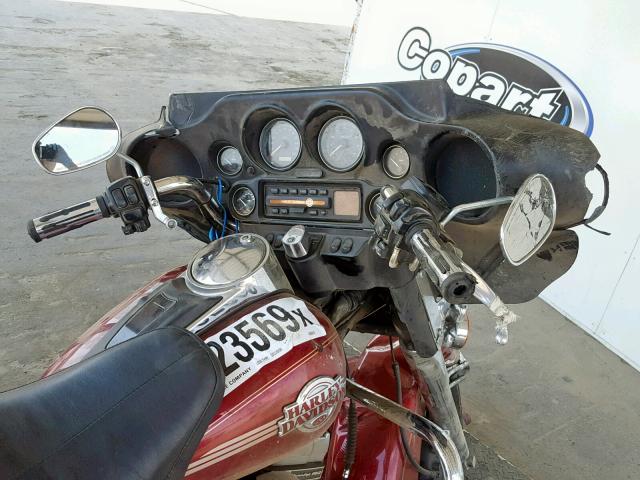 1HD1FCW305Y636818 - 2005 HARLEY-DAVIDSON FLHTCUI BURGUNDY photo 5