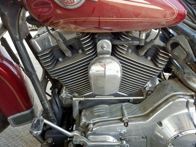 1HD1FCW305Y636818 - 2005 HARLEY-DAVIDSON FLHTCUI BURGUNDY photo 7