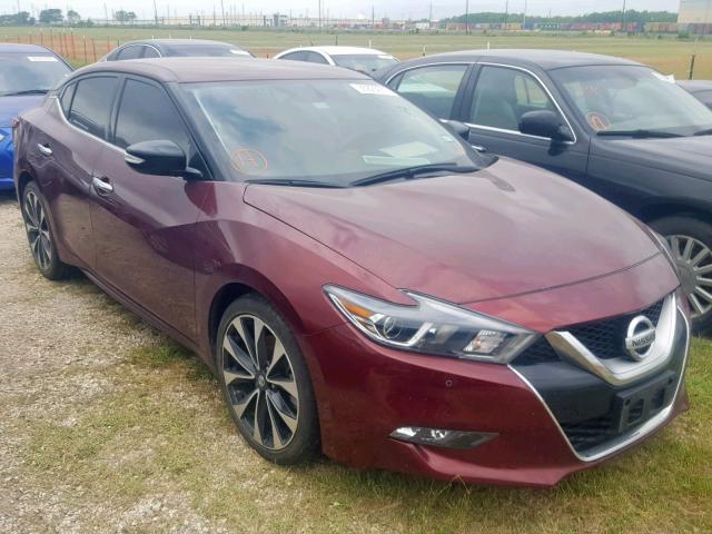 1N4AA6AP8HC409055 - 2017 NISSAN MAXIMA 3.5 MAROON photo 1