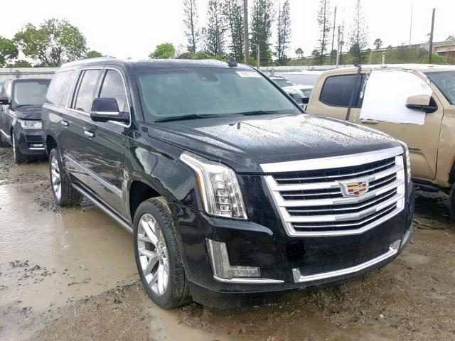 1GYS3JKJ8GR278673 - 2016 CADILLAC ESCALADE E BLACK photo 1